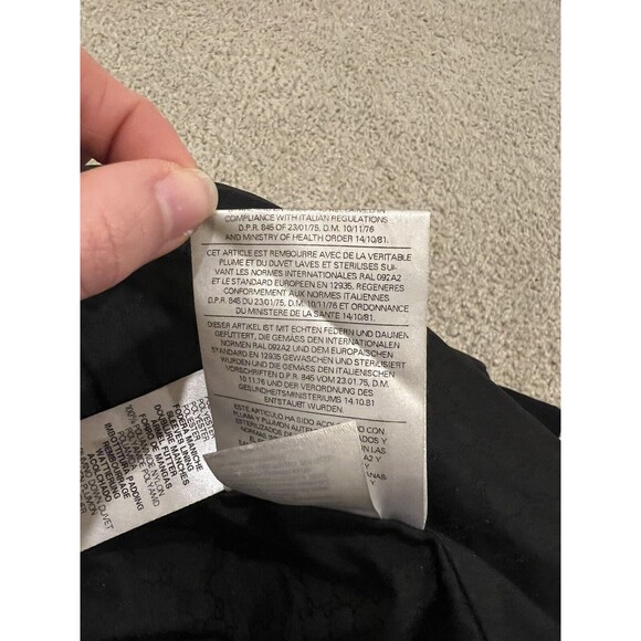 Gucci Kids Unisex Down Filled Black Puffer Jacket Coat Vest Size 8 - Picture 7 of 15